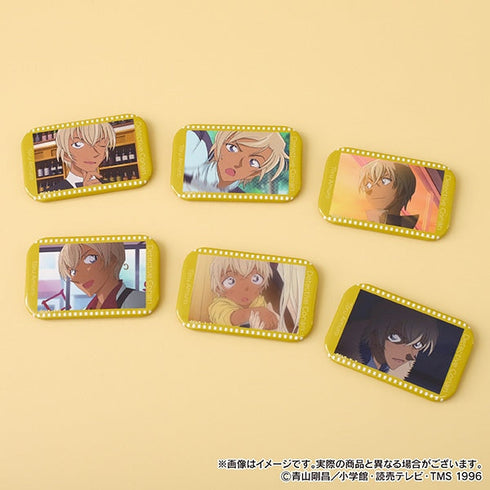 『名探偵コナン』スクエア缶バッジコレクション/安室透【BOX】